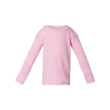 101Z Rabbit Skins Infant Baby Rib Pajama Long Sleeve Top Pink