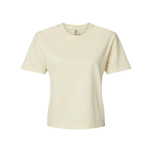 3023CL Comfort Colors Women's Heavyweight Boxy T-Shirt Ivory