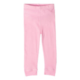 202Z Rabbit Skins Toddler Baby Rib Pajama Pants Pink