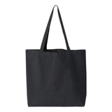 8507 Liberty Bags Pigment-Dyed Premium Canvas Tote Washed Black