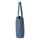 8507 Liberty Bags Pigment-Dyed Premium Canvas Tote Blue Jean