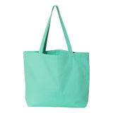 8507 Liberty Bags Pigment-Dyed Premium Canvas Tote Sea Glass Green