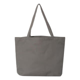 8507 Liberty Bags Pigment-Dyed Premium Canvas Tote Grey