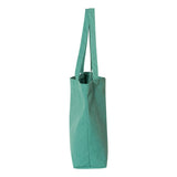 8507 Liberty Bags Pigment-Dyed Premium Canvas Tote Seafoam Green