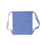 8877 Liberty Bags Pigment-Dyed Canvas Drawstring Bag Periwinkle Blue