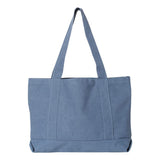 8870 Liberty Bags Pigment-Dyed Premium Canvas Tote Blue Jean