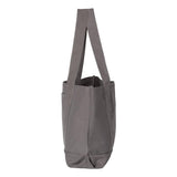 8870 Liberty Bags Pigment-Dyed Premium Canvas Tote Grey