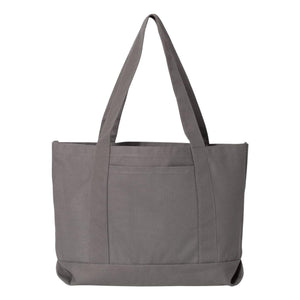 8870 Liberty Bags Pigment-Dyed Premium Canvas Tote Grey