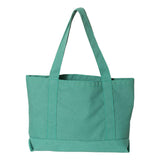 8870 Liberty Bags Pigment-Dyed Premium Canvas Tote Seafoam Green