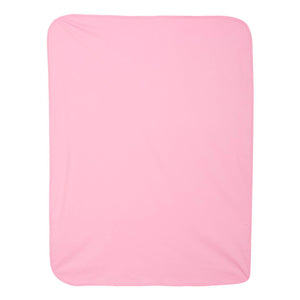 1110 Rabbit Skins Premium Jersey Infant Blanket Pink