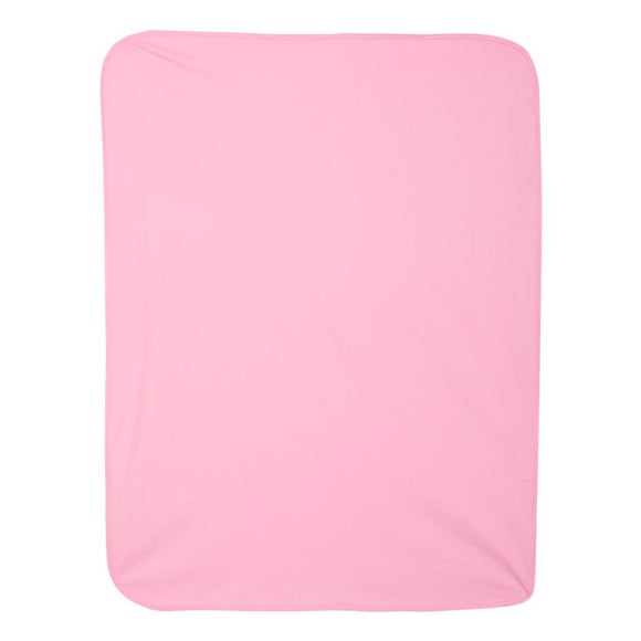 1110 Rabbit Skins Premium Jersey Infant Blanket Pink