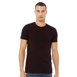 3001 BELLA + CANVAS Jersey Tee Oxblood Black