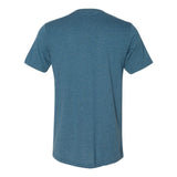 3415 BELLA + CANVAS Triblend V-Neck Short Sleeve Tee Steel Blue Triblend