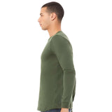 3501 BELLA + CANVAS Unisex Jersey Long Sleeve Tee Military Green