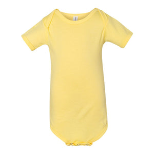 100B BELLA + CANVAS Infant Jersey One Piece Yellow