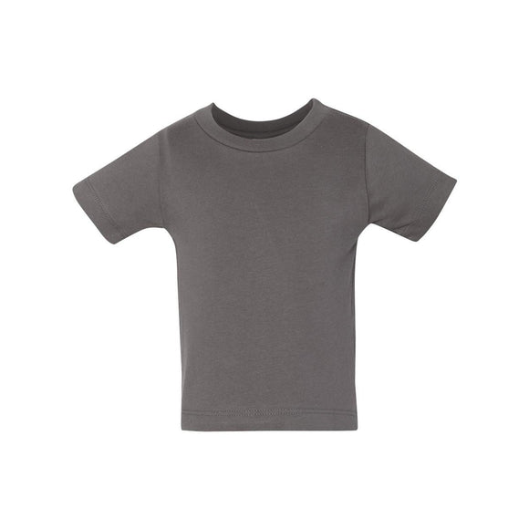 3001B BELLA + CANVAS Infant Jersey Tee Asphalt