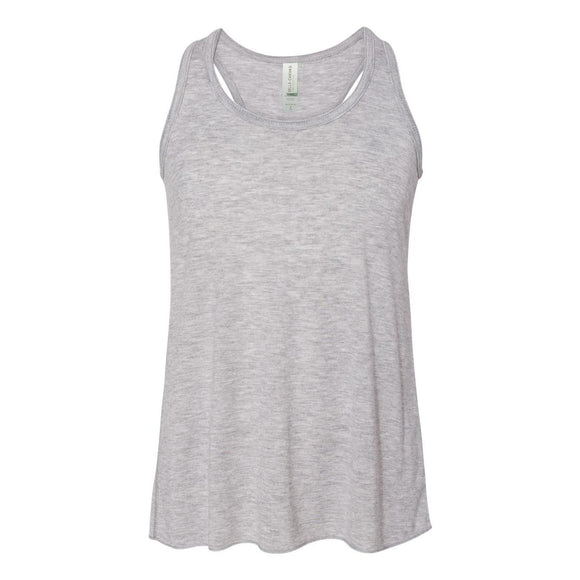 8800Y BELLA + CANVAS Youth Flowy Racerback Tank Athletic Heather