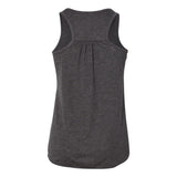 8800Y BELLA + CANVAS Youth Flowy Racerback Tank Dark Grey Heather