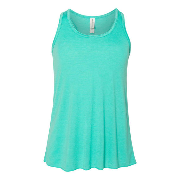 8800Y BELLA + CANVAS Youth Flowy Racerback Tank Teal