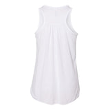 8800Y BELLA + CANVAS Youth Flowy Racerback Tank White