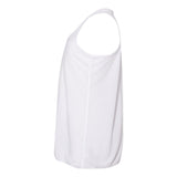 8800Y BELLA + CANVAS Youth Flowy Racerback Tank White