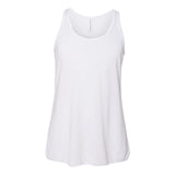 8800Y BELLA + CANVAS Youth Flowy Racerback Tank White