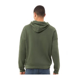 3729 BELLA + CANVAS Sponge Fleece Drop Shoulder Hoodie Military Green