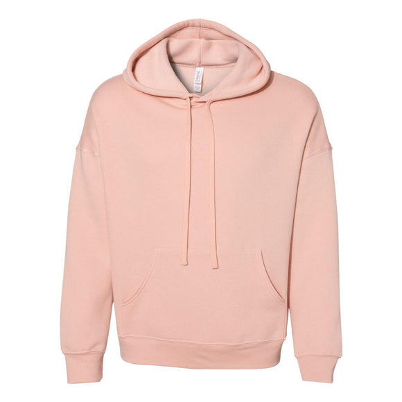 3729 BELLA + CANVAS Sponge Fleece Drop Shoulder Hoodie Peach