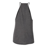 8809 BELLA + CANVAS Women's Flowy High-Neck Tank Dark Grey Heather