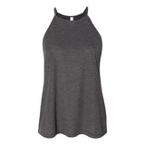 8809 BELLA + CANVAS Women's Flowy High-Neck Tank Dark Grey Heather