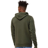 3719 BELLA + CANVAS Sponge Fleece Hoodie Military Green