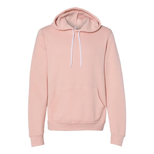 3719 BELLA + CANVAS Sponge Fleece Hoodie Peach