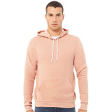 3719 BELLA + CANVAS Sponge Fleece Hoodie Peach