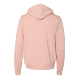 3739 BELLA + CANVAS Sponge Fleece Full-Zip Hoodie Peach