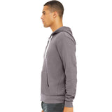 3739 BELLA + CANVAS Sponge Fleece Full-Zip Hoodie Storm