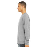 3901 BELLA + CANVAS Sponge Fleece Raglan Crewneck Sweatshirt Athletic Heather