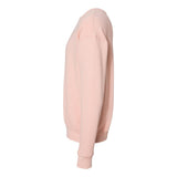 3945 BELLA + CANVAS Sponge Fleece Drop Shoulder Crewneck Sweatshirt Peach