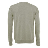 3945 BELLA + CANVAS Sponge Fleece Drop Shoulder Crewneck Sweatshirt Heather Stone