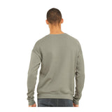 3945 BELLA + CANVAS Sponge Fleece Drop Shoulder Crewneck Sweatshirt Heather Stone