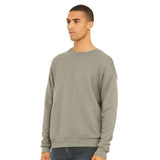 3945 BELLA + CANVAS Sponge Fleece Drop Shoulder Crewneck Sweatshirt Heather Stone