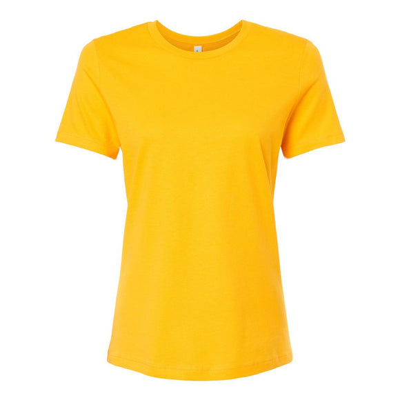 6400 BELLA + CANVAS Women’s Relaxed Jersey Tee Gold