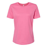 6400 BELLA + CANVAS Women’s Relaxed Jersey Tee Charity Pink