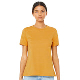 6400 BELLA + CANVAS Women’s Relaxed Jersey Tee Mustard