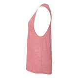 8803 BELLA + CANVAS Women's Flowy Scoop Muscle Tank Mauve Marble