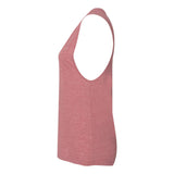 8803 BELLA + CANVAS Women's Flowy Scoop Muscle Tank Mauve Slub