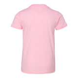 3001Y BELLA + CANVAS Youth Jersey Tee Pink