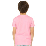 3001Y BELLA + CANVAS Youth Jersey Tee Pink