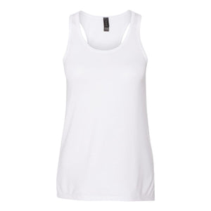 32PVL Anvil Women’s Freedom Racerback Tank Top White