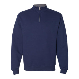 SF95R Fruit of the Loom Sofspun® Quarter-Zip Sweatshirt J. Navy