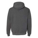 SF77R Fruit of the Loom Sofspun® Microstripe Hooded Sweatshirt Midnight Stripe